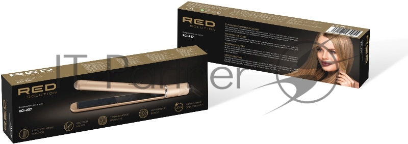 Выпрямитель Red Solution RCI-237 35Вт шампань (макс.темп.:230С)