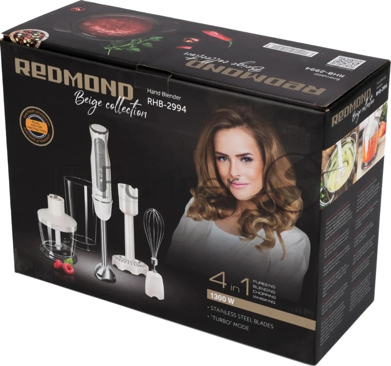 Блендер погружной Red Solution RHB-2994 1300Вт бежевый/серый