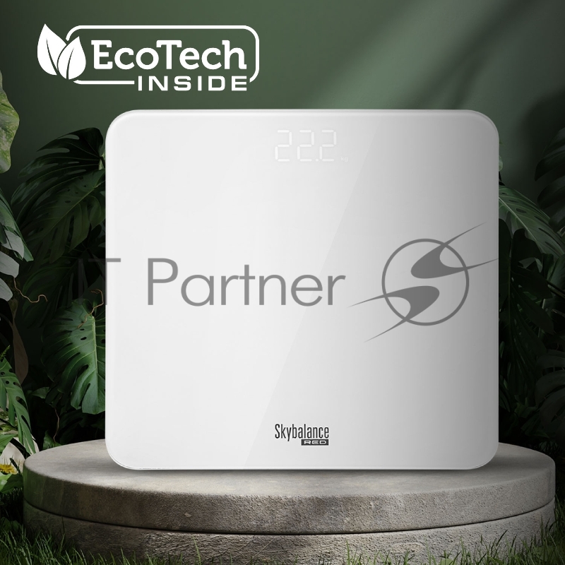 Весы напольные элек/мех Red Solution SkyBalance RS-762S макс.180кг белый