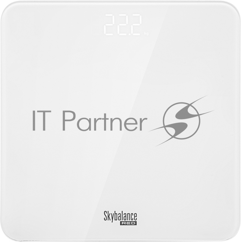 Весы напольные элек/мех Red Solution SkyBalance RS-762S макс.180кг белый