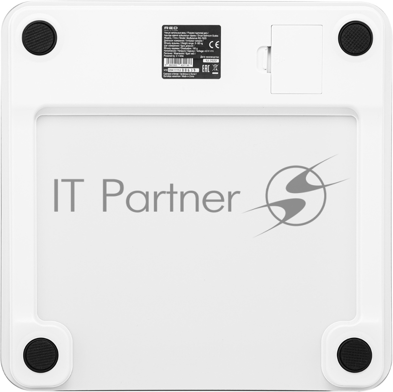 Весы напольные элек/мех Red Solution SkyBalance RS-762S макс.180кг белый