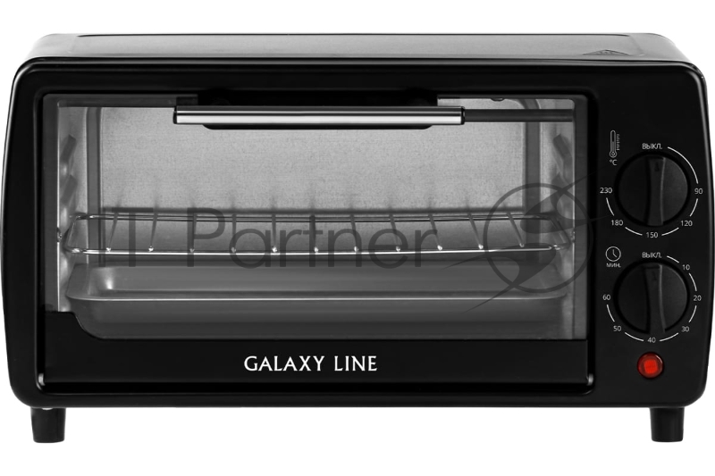 Мини-печь Galaxy Line GL 2625 8л. 1000Вт черный