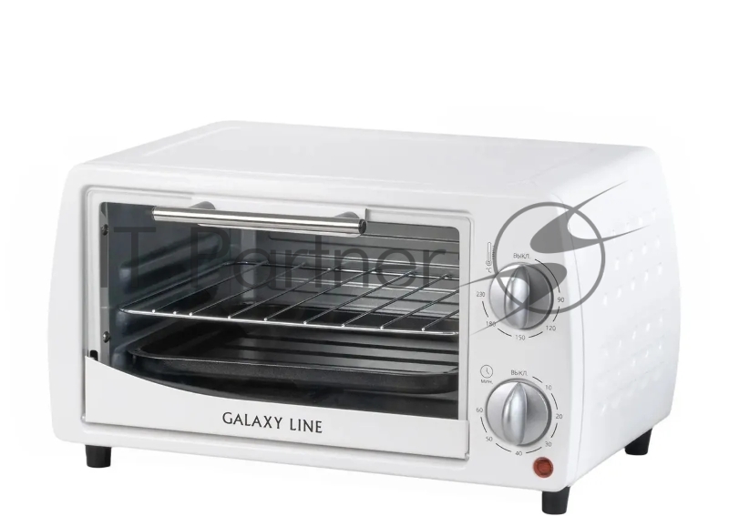 Мини-печь Galaxy Line GL 2626 8л. 1000Вт белый