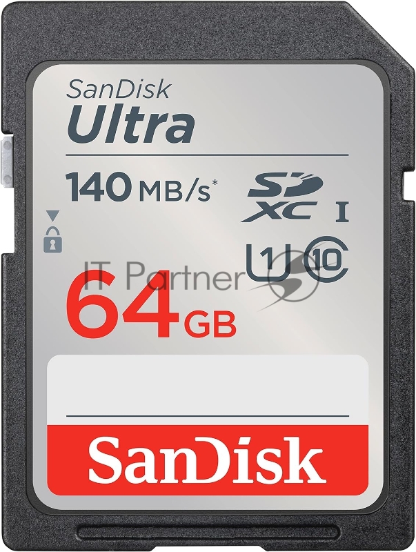 Карта памяти SANDISK SDXC 64GB UHS-I SDSDUNB-064G-GN6IN