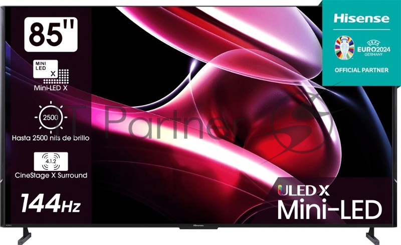 Телевизор LED Hisense 85 85UXKQ темно-серый 4K Ultra HD 120Hz DVB-T DVB-T2 DVB-C DVB-S DVB-S2 USB WiFi Smart TV