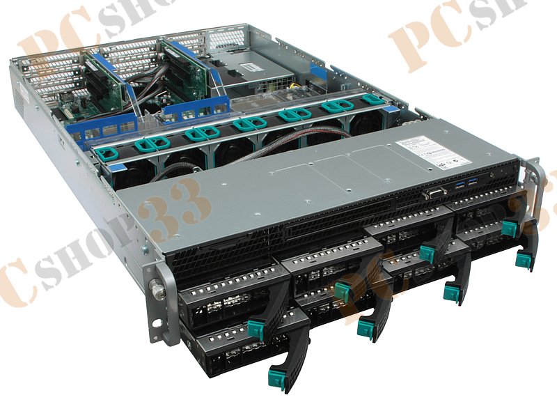 Платформа 2U 19 RM Intel R2308WTTYSR (2xSocket2011-v3, iC612, 24xDDR4, 8xHS 3.5 SATA, RAID, 7xPCI-E x8 + 1xPCI-E x4, VGA, 2x10Гбит LAN, IPMI, USB, 1100Вт)