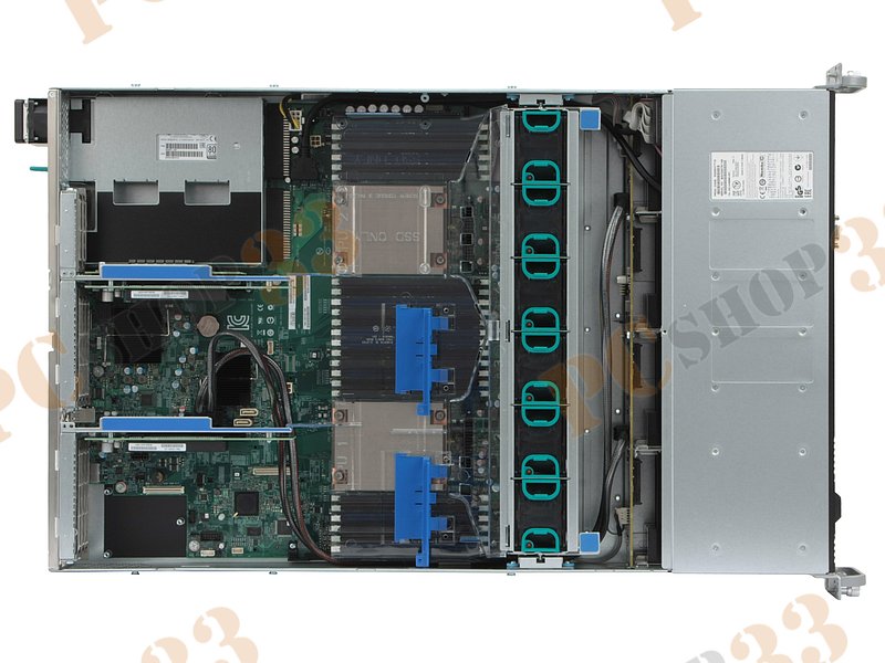 Платформа 2U 19 RM Intel R2308WTTYSR (2xSocket2011-v3, iC612, 24xDDR4, 8xHS 3.5 SATA, RAID, 7xPCI-E x8 + 1xPCI-E x4, VGA, 2x10Гбит LAN, IPMI, USB, 1100Вт)