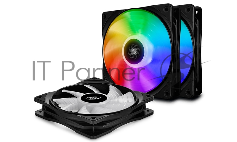 Вентилятор DeepCool CF 120-3 IN 1 (Oem) (DP-FA-RGB-CF120-3)