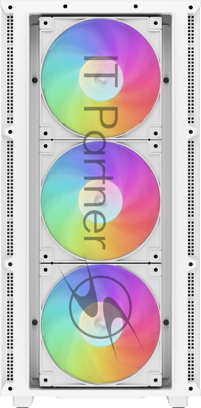 Корпус компьютерный DeepCool CH560 Digital WH White (R-CH560-WHAPE4D-G-1) (ATX, без БП, 2хUSB, с окном)