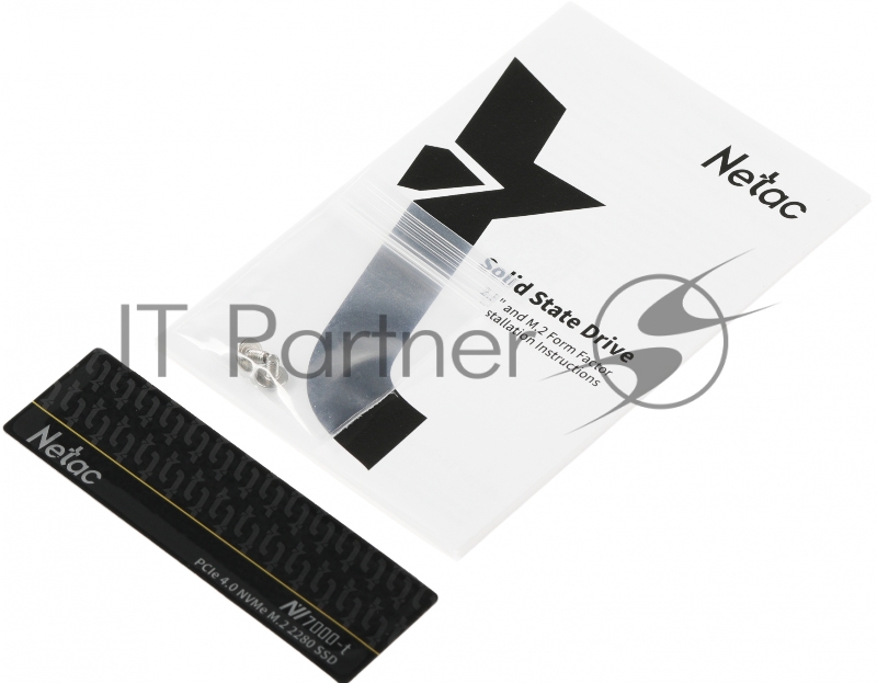 Накопитель SSD Netac PCI-E 4.0 x4 512Gb NT01NV7000t-512-E4X NV7000-t M.2 2280