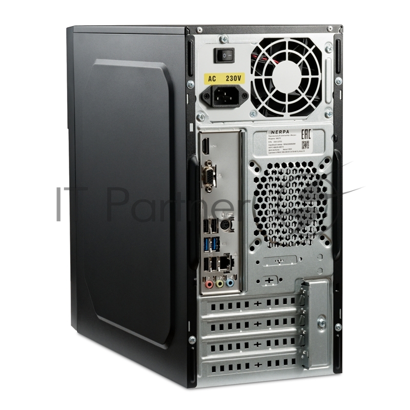 Персональный компьютер ПК NERPA BALTIC I740 (Intel Core i7-10700/16GB 3200MHz/512GB SSD/UHD 630/noOS/500W/mATX)