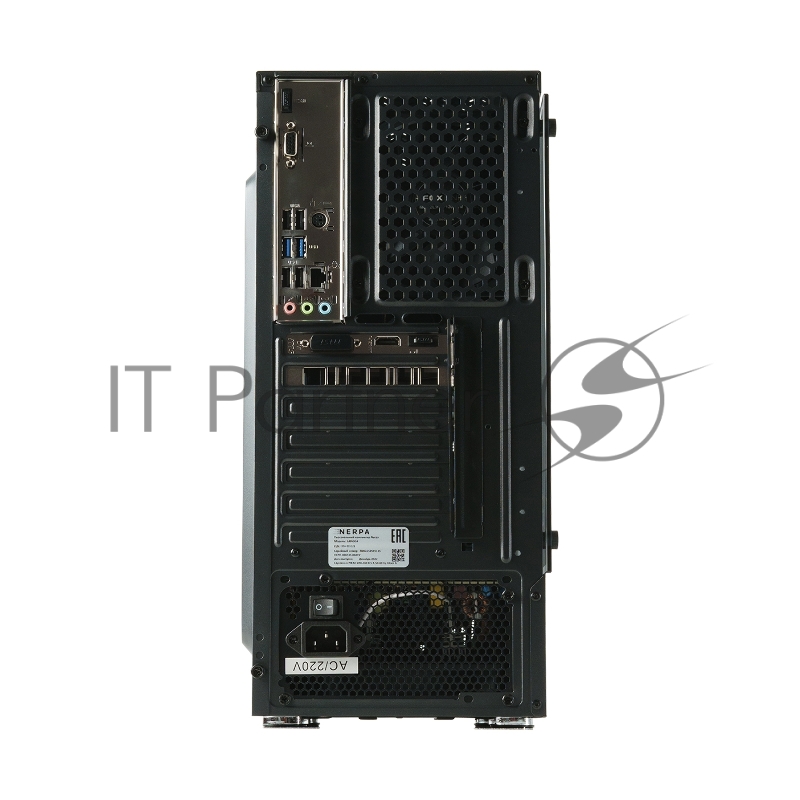 Персональный компьютер ПК NERPA LADOGA I350 (Intel Core i3-10100F/16GB 3600MHz/512GB NVMe SSD/GTX 1650 4GB/noOS/500W/ATX)