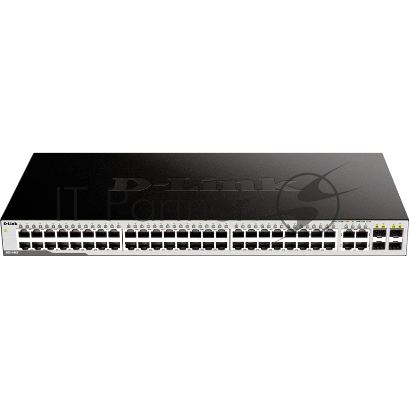 Коммутатор DGS-1052/A3A Unmanaged Switch 48x1000Base-T, 4xCombo 1000Base-T/SFP, Surge 1KV, metal case