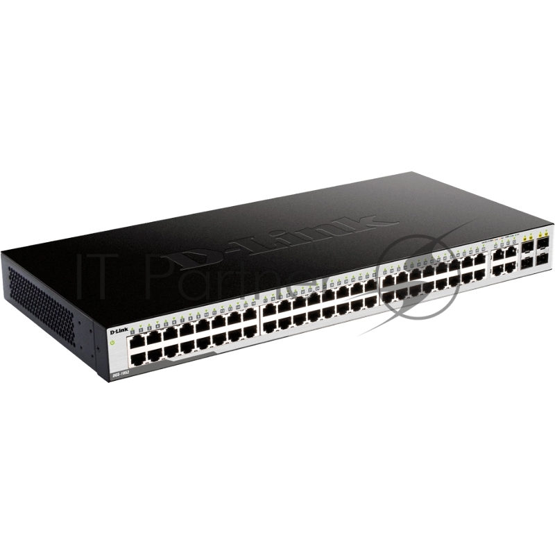 Коммутатор DGS-1052/A3A Unmanaged Switch 48x1000Base-T, 4xCombo 1000Base-T/SFP, Surge 1KV, metal case