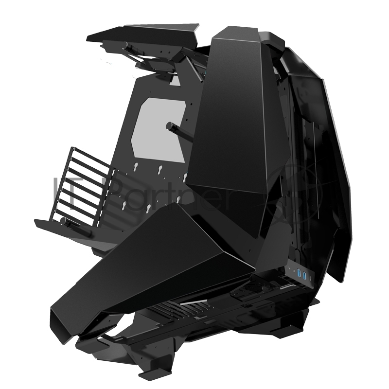 Корпус компьютерный ATX JONSBO MOD 5, Black, Mod Gaming ATX case, 2xU3.0+1xType-C, HD-Audio, 2.0 - 3.0mm aluminum alloy panel + 4mm tempered glass panel