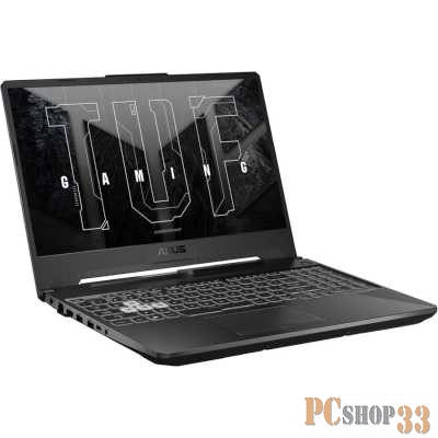 Ноутбук Asus TUF Gaming F15 FX506HC-HN374 Core i5 11400H 16Gb SSD512Gb NVIDIA GeForce RTX 3050 4Gb 15.6 IPS FHD (1920x1080) noOS black WiFi BT Cam (90NR0724-M00VC0)