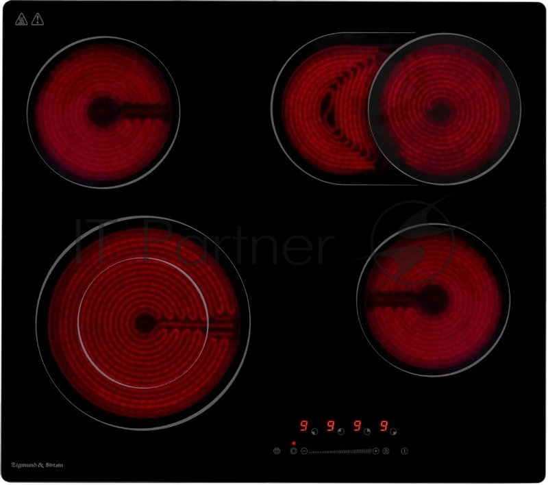 Варочная панель Zigmund & Shtain CN 43.6 B черный