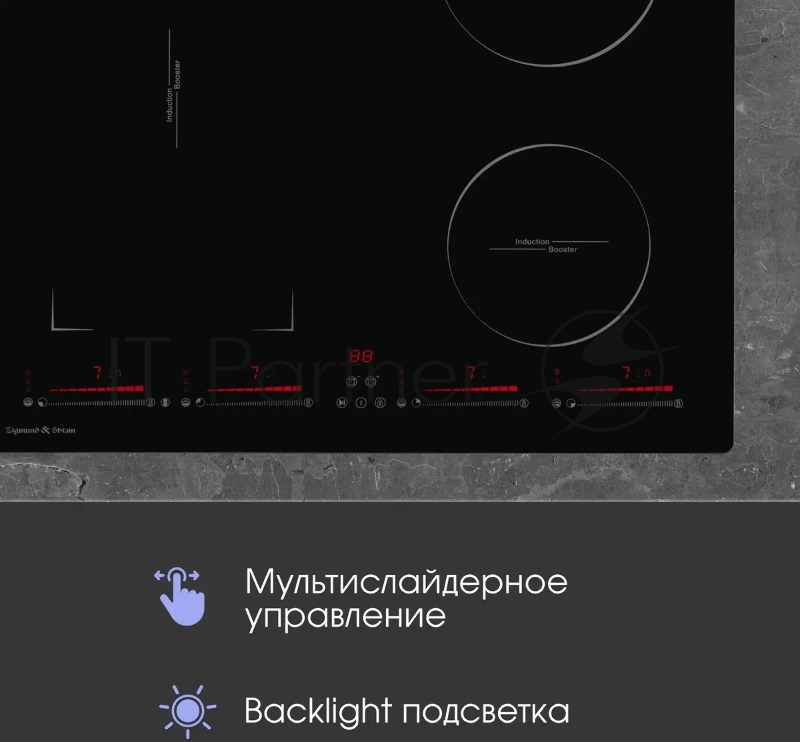 Варочная панель Zigmund & Shtain CIS 032.60 BX черный