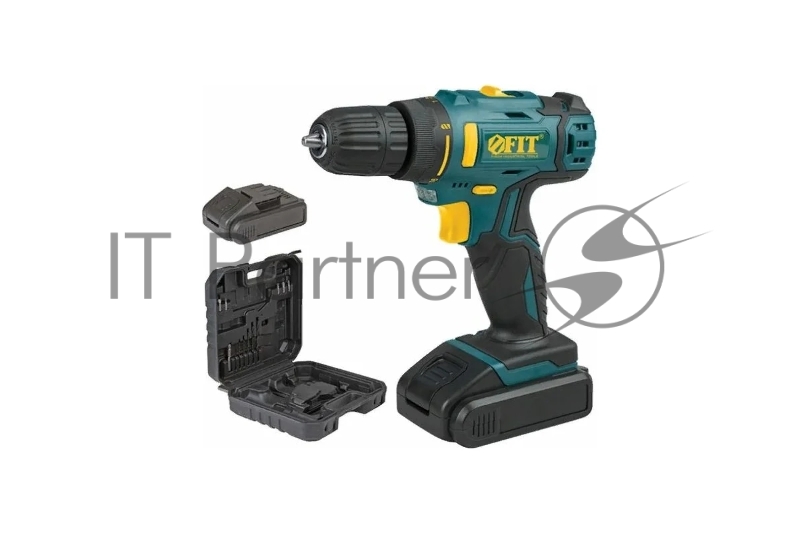 Дрель-Шуруповерт акк. 18.0 В, 0-400/1450 об/мин, 29.0 Нм, 2 (Li-Ion) 1.3 Ач, 1.5 ч., рез. накл., кейс