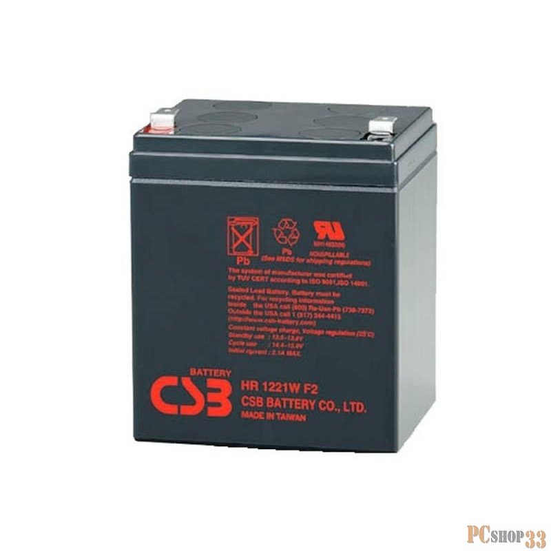 батареи CSB Батарея HR1227W (12V 7,5Ah)