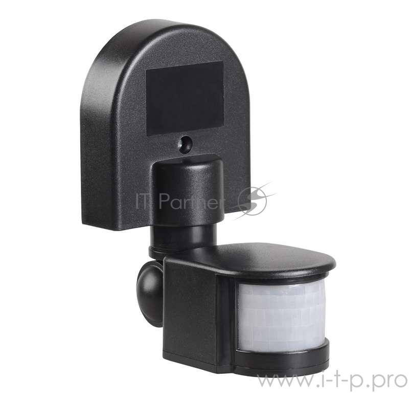 датчик движения Iek LDD10-008-1100-002 Датчик движения ДД 008 черный, макс. нагрузка 1100Вт, угол обзора 180град., дальность 12м, IP44, ИЭК