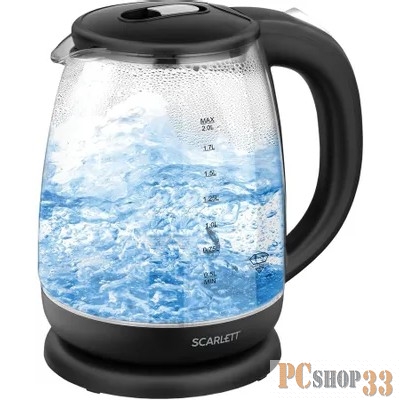 Чайник Scarlett SC-EK27G25 (черный)