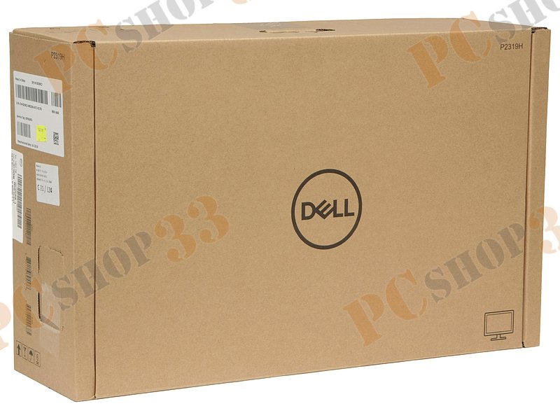 ЖК-монитор 23.0 Dell P2319H 1920x1080, черный (D-Sub, HDMI, DP, USB Hub)