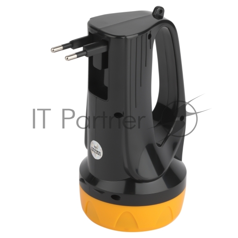 Фонарик кемпинговый походный ударопрочный, 2 режима, 15 LED, вилка для подзарядки TSP10 Трофи