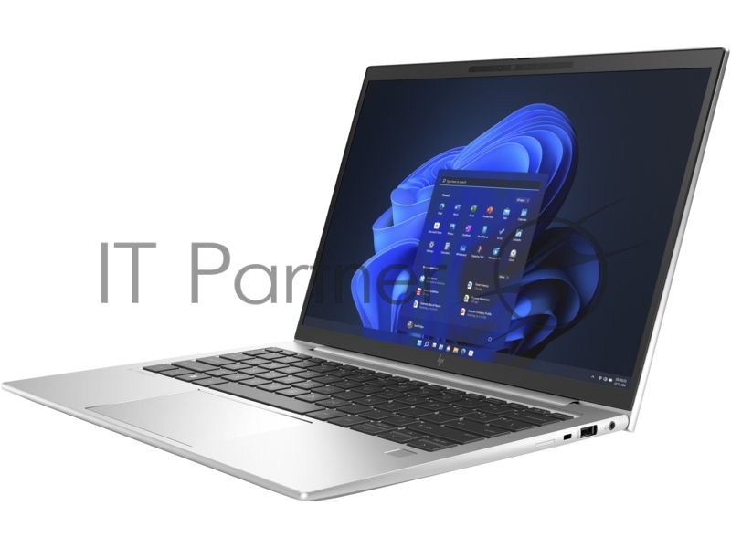 Ноутбук HP Elitebook 830 G9 13.3(1920x1200)/Intel Core i7 1255U(1.7Ghz)/16384Mb/512SSDGb Iris Xe Graphics/Cam/BT/WiFi/51WHr/war 1y/1.27kg/Silver/Win11Pro