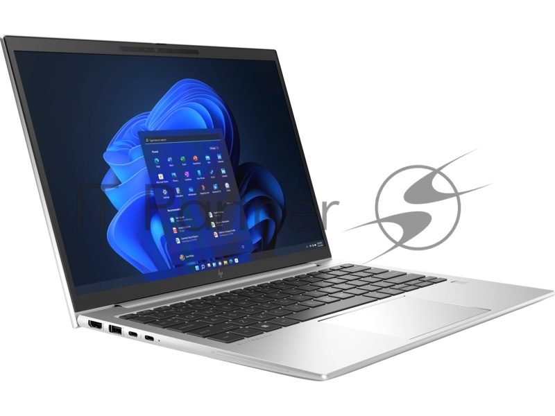 Ноутбук HP Elitebook 830 G9 13.3(1920x1200)/Intel Core i7 1255U(1.7Ghz)/16384Mb/512SSDGb Iris Xe Graphics/Cam/BT/WiFi/51WHr/war 1y/1.27kg/Silver/Win11Pro