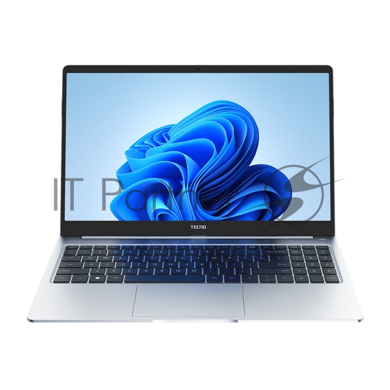 Ноутбук Tecno MEGABOOK-T1 i5 16+512G Silver Win11 T14TA 14.1 FHD (1920x1080) /Intel Core i5-1155G/4х4,5Гц/10 нм/16Gb + 512Gb/Wifi 6/1,4 kg/Fingerprint Power button/Bluetooth