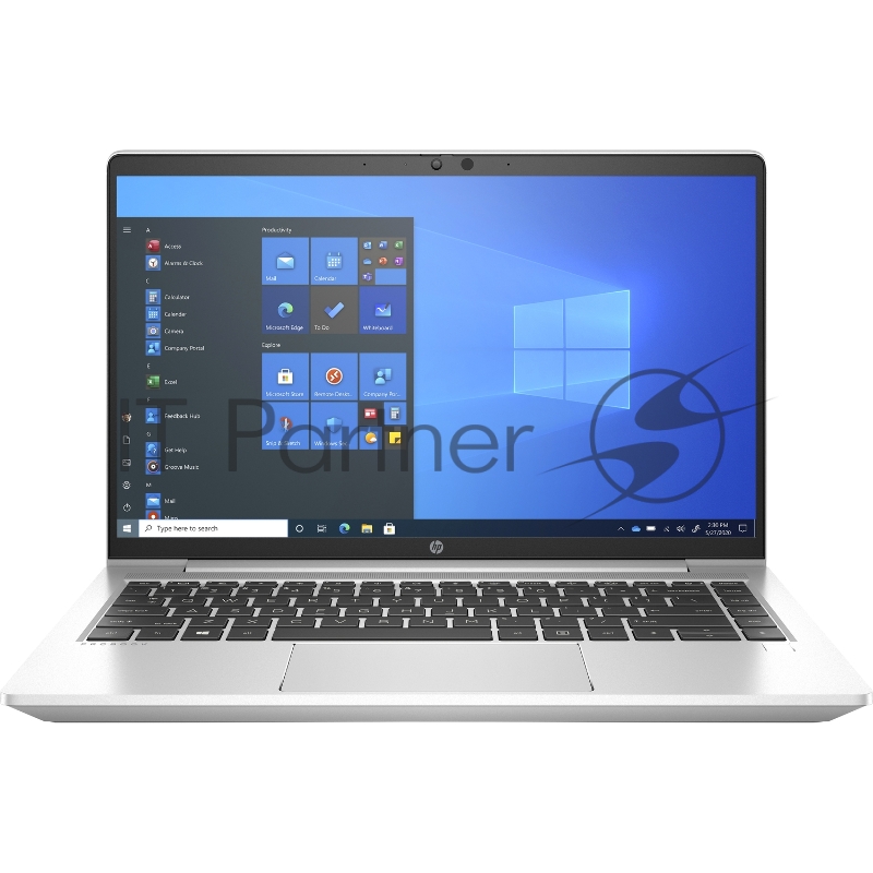 Ноутбук/ HP EliteBook 640 G8 14(1920x1080)/Intel Core i5 1135G7(2.4Ghz)/8192Mb/256SSDGb Iris Xe Graphics/Cam/BT/WiFi/48WHr/war 1y/1.38kg/Silver/Win10Pro + EN Kbd
