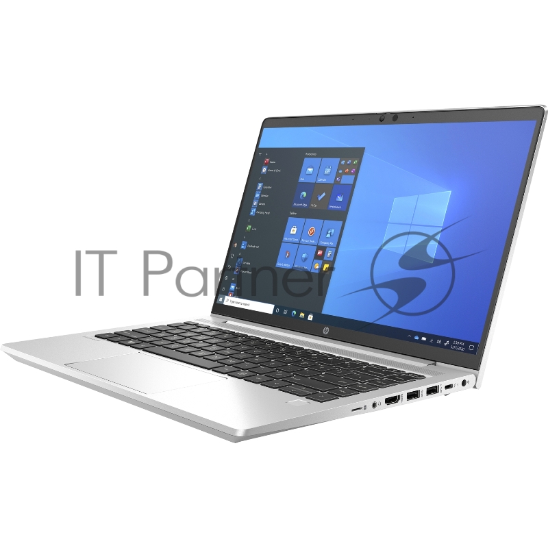 Ноутбук/ HP EliteBook 640 G8 14(1920x1080)/Intel Core i5 1135G7(2.4Ghz)/8192Mb/256SSDGb Iris Xe Graphics/Cam/BT/WiFi/48WHr/war 1y/1.38kg/Silver/Win10Pro + EN Kbd
