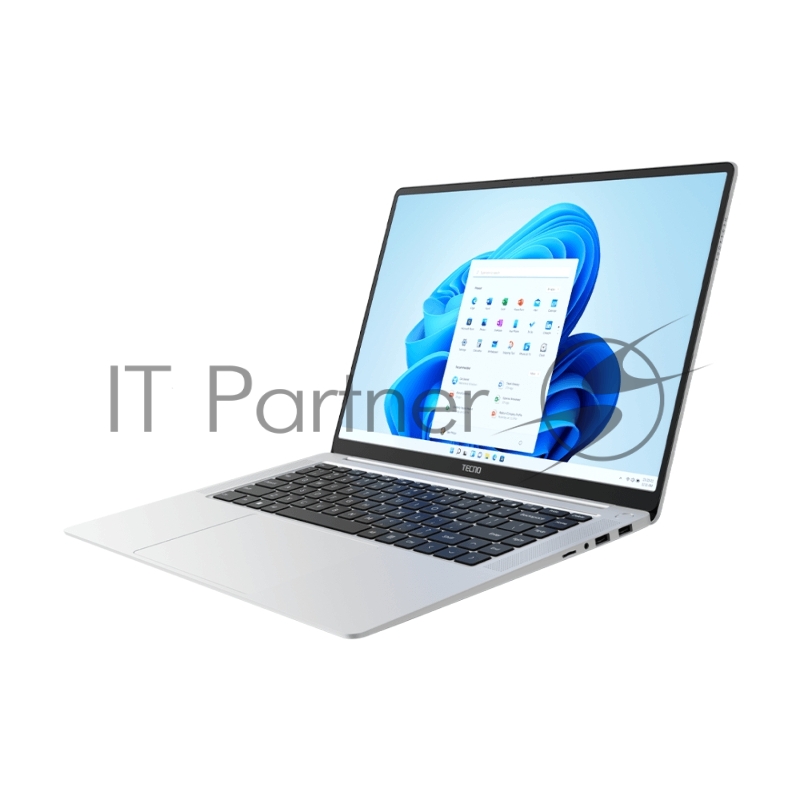 Ноутбук Tecno MEGABOOK-S1 i7 16+1T Grey Win11, 12Gen, S15AM, 15.6 FHD (1920x1080) /Intel Core i7/4х4,5Гц/10 нм/16Gb + 1T/Wifi 6/ 1,37 kg/Fingerprint Power button/Bluetooth/ WIn 11 Home/