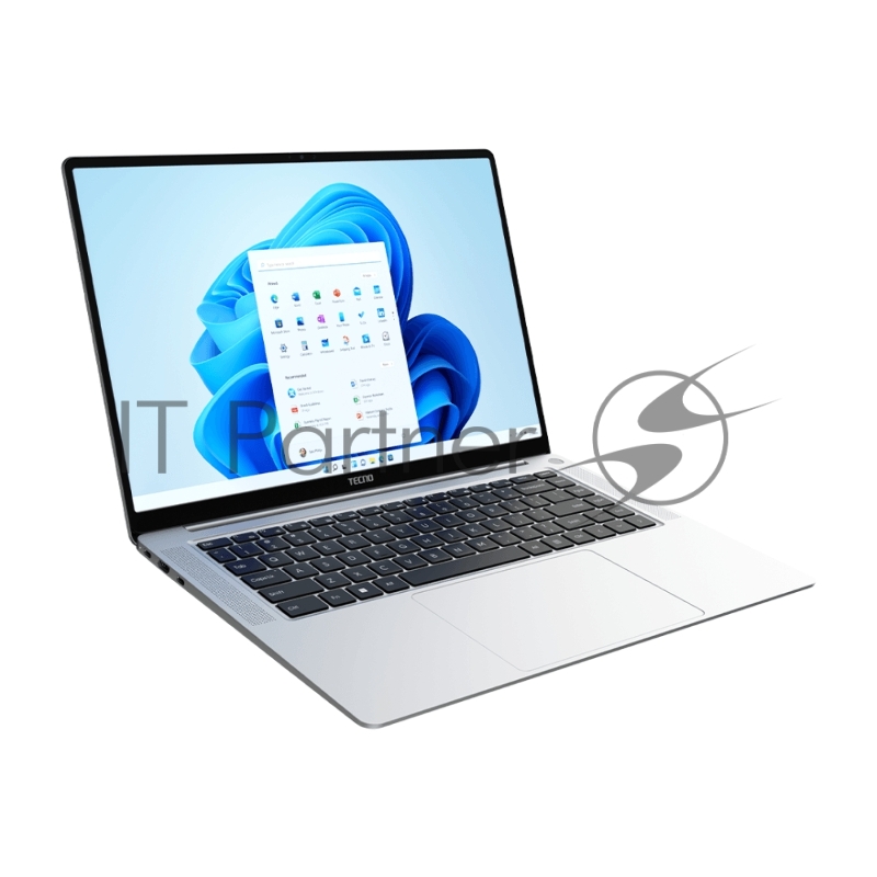 Ноутбук Tecno MEGABOOK-S1 i7 16+1T Grey Win11, 12Gen, S15AM, 15.6 FHD (1920x1080) /Intel Core i7/4х4,5Гц/10 нм/16Gb + 1T/Wifi 6/ 1,37 kg/Fingerprint Power button/Bluetooth/ WIn 11 Home/
