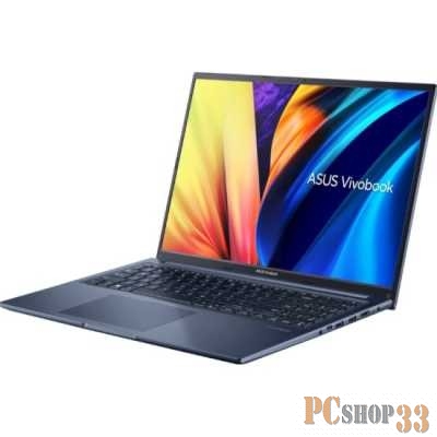 Ноутбук ASUS Vivobook 16X X1603ZA-MB211 Intel Core i3-1220P/8GB/SSD512GB/16/IPS/W (1920 x 1200)/noOS/quiet blue (90NB0WB1-M00CS0)