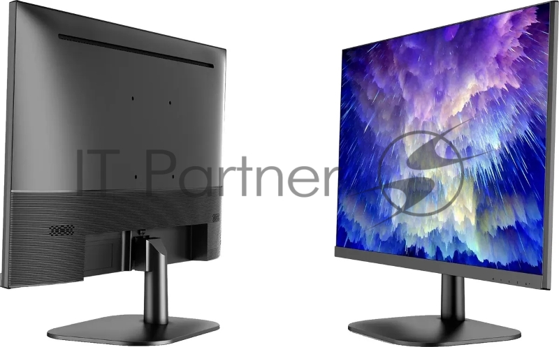 Монитор 23.8 AIWA MF240A Black (IPS, 1920x1080, HDMI+DP, 5 ms, 178°/178°, 250 cd/m, 1000:1, 100Hz, MM, Pivot, внешн. БП)