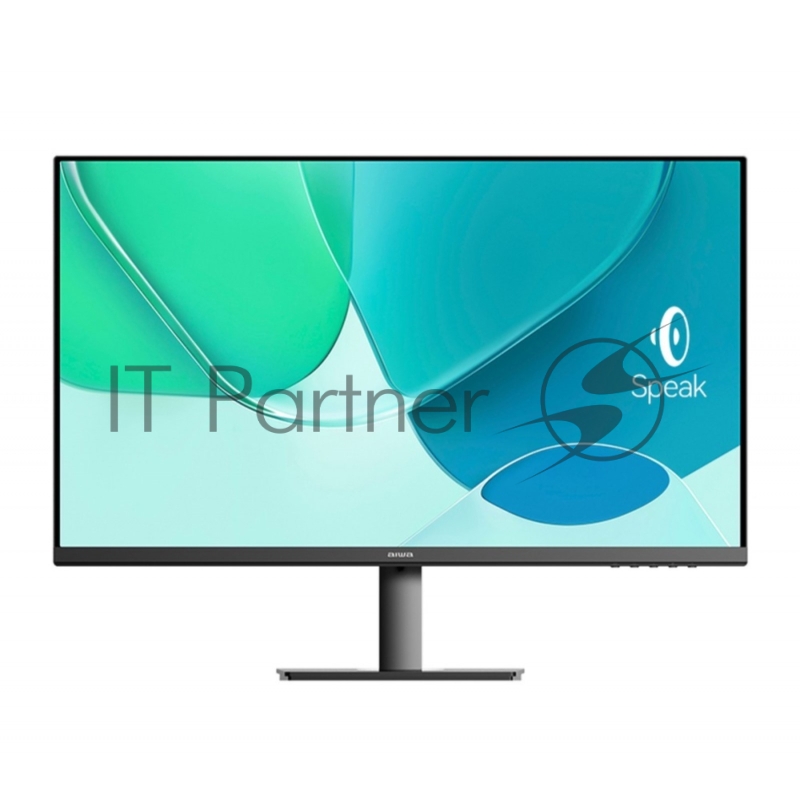 Монитор 27 AIWA MD2705-B Black (IPS, 1920x1080, HDMI+DP, 1 ms, 178°/178°, 250 cd/m, 1000:1, 165Hz, MM, внешн. БП)