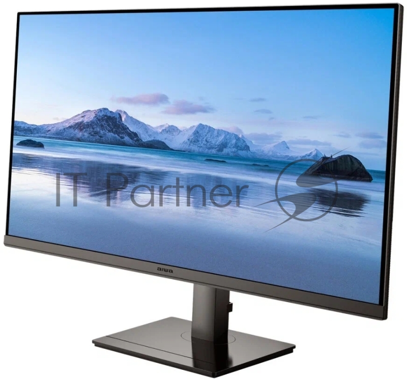Монитор 27 AIWA MD2705-K Black (IPS, 1920x1080, HDMI+DP, 1 ms, 178°/178°, 250 cd/m, 1000:1, 165Hz, MM, Pivot, внешн. БП)