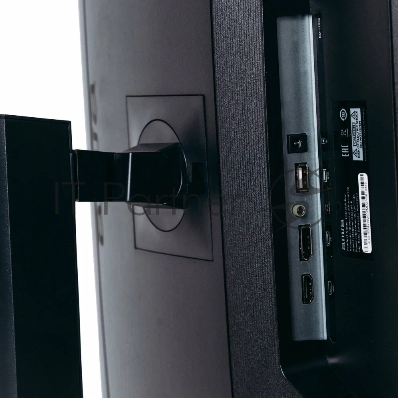 Монитор 27 AIWA MD2705-K Black (IPS, 1920x1080, HDMI+DP, 1 ms, 178°/178°, 250 cd/m, 1000:1, 165Hz, MM, Pivot, внешн. БП)