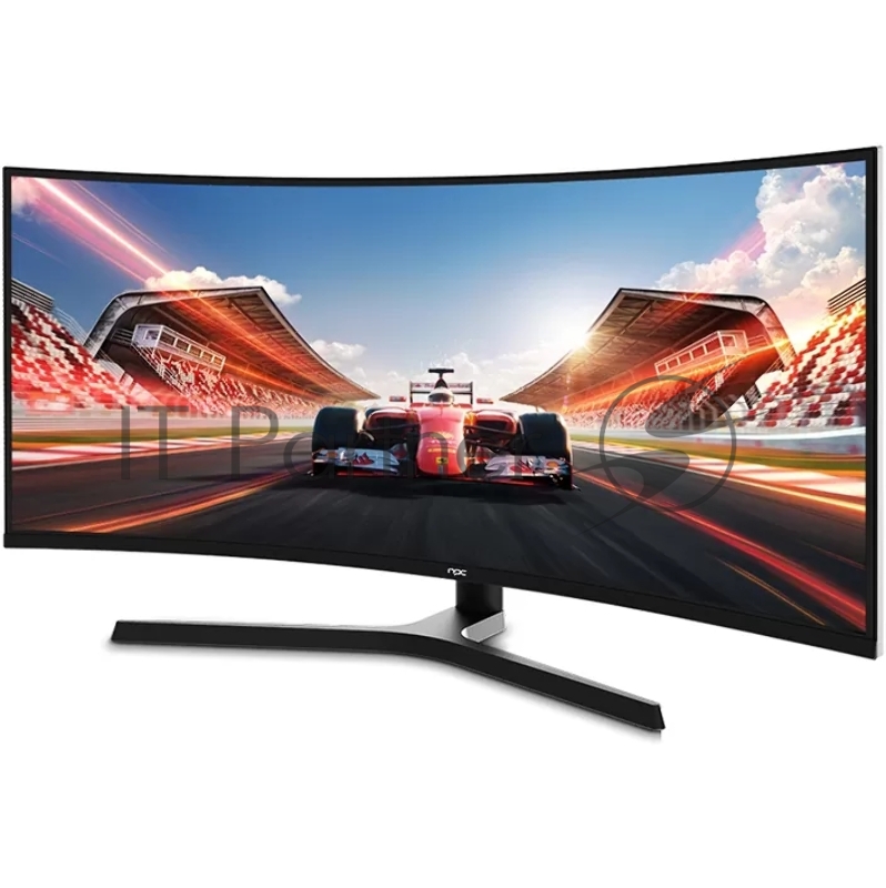 Монитор 34 AIWA MP340G-Y Black (VA, 3440x1440, 2xHDMI+2xDP, 1 ms, 178°/178°, 250 cd/m, 4000:1, 165Hz, MM, Curved, внешн. БП)