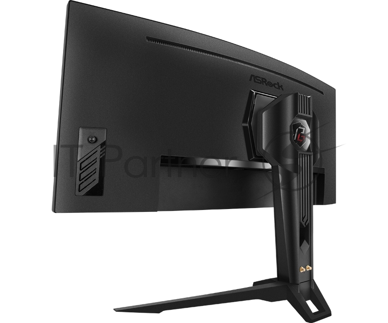 Монитор 34 ASRock Phantom Gaming PG34WQ15R2B Black (VA, 3440x1440, HDMI+HDMI+DP, 1 ms, 178°/178°, 550 cd/m, 3000:1, 165Hz, HDR400, MM, Curved 1500R, Height adjustment)