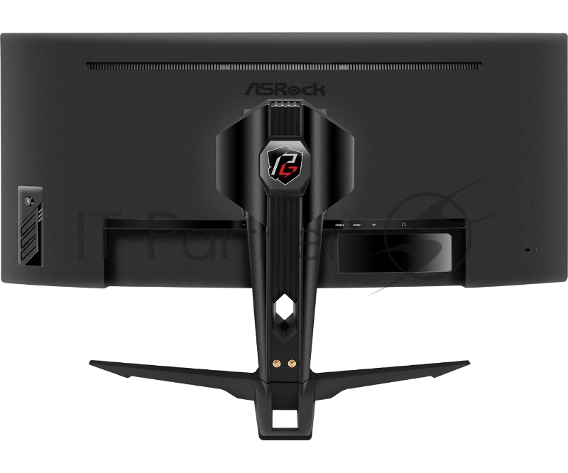 Монитор 34 ASRock Phantom Gaming PG34WQ15R2B Black (VA, 3440x1440, HDMI+HDMI+DP, 1 ms, 178°/178°, 550 cd/m, 3000:1, 165Hz, HDR400, MM, Curved 1500R, Height adjustment)