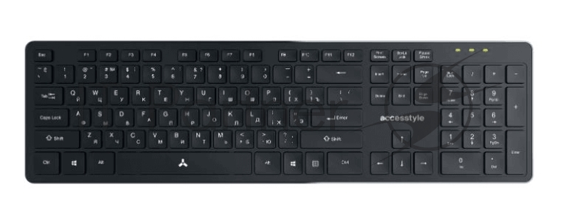Клавиатура беспроводная Accesstyle K201-ORE Dark Gray
