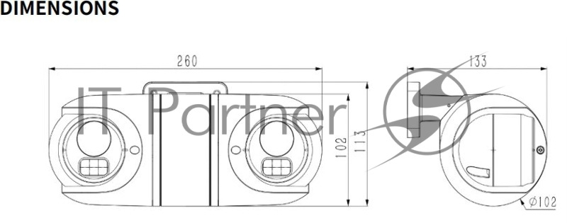 Камера видеонаблюдения IP Tiandy Spark TC-C32RN I5/E/Y/QX/2.8mm/V4.2 2.8-2.8мм (TC-C32RN I5/E/Y/QX/2.8/V4.2)