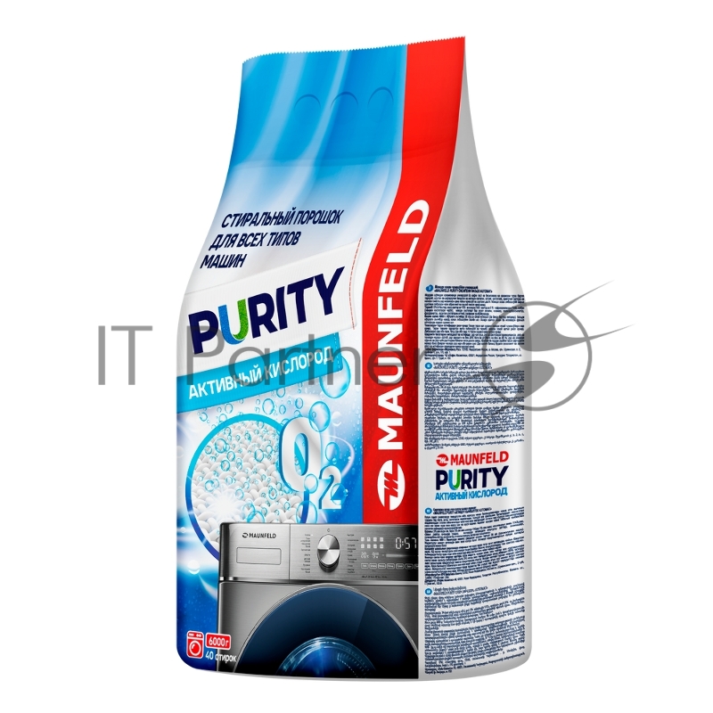 Стиральный порошок Maunfeld Purity Активный кислород Automat 6000г MWP6000SO
