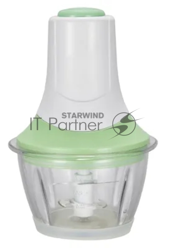 Измельчитель электрический Starwind SCG2011 1л. 300Вт белый/бирюзовый