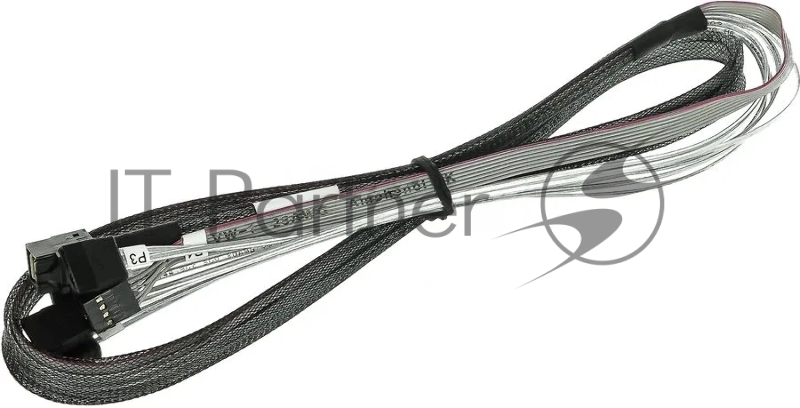Кабель LSI Cable CBL-SFF8643-SATA-10M(SFF8643- 4*SATA), 100cm Кабель данных SAS, длина 100см,наконечники: SFF8643(контроллер)- 4*SATA