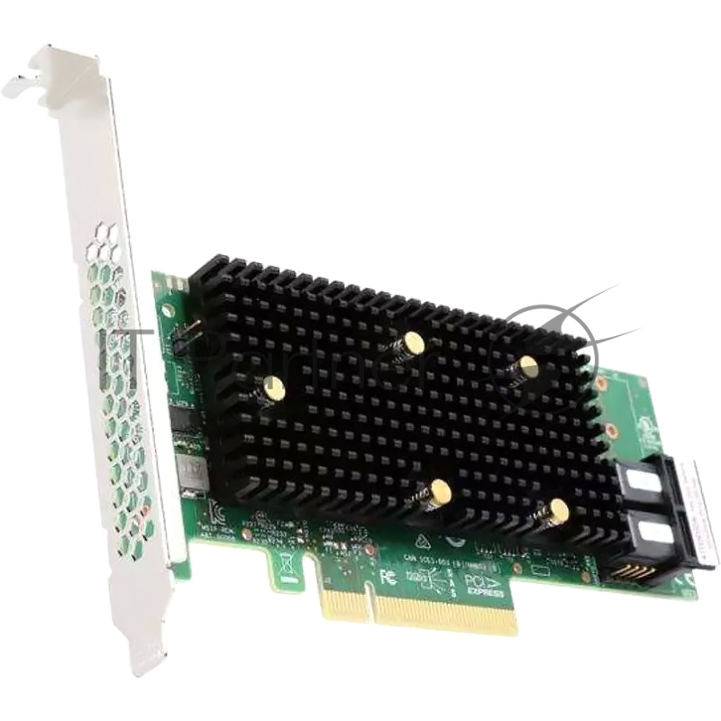 Контроллер MegaRAID 9440-8i SGL (05-50008-02), PCIe 3.1 x8 LP, SAS/SATA/NVMe, RAID 0,1,5,6,10,50,60, 8port(2 * int SFF8643), 3408 IOC