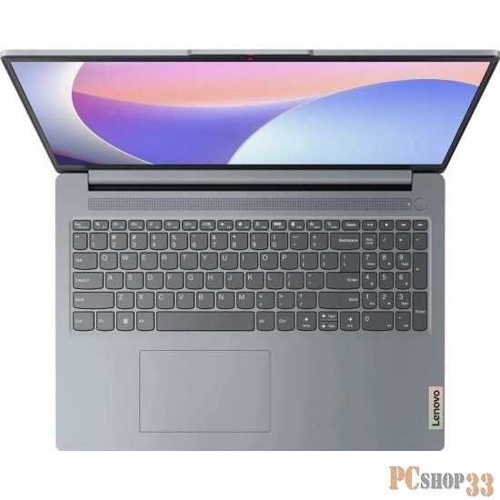Ноутбук 15.6 IPS FHD LENOVO IdeaPad Slim 3 grey (Ryzen 5 7520U/8Gb/512Gb SSD/VGA int/noOS) (82XQ00BDRK)